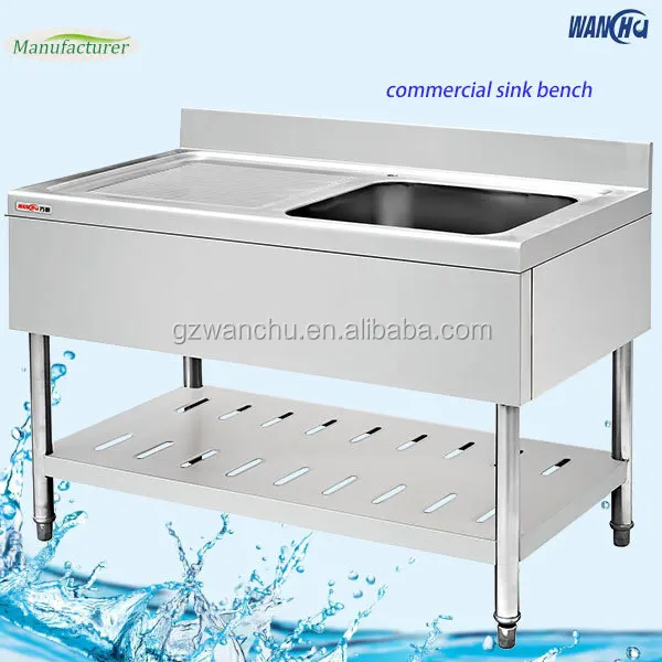 Terbaik Merek Dapur Stainless Steel Sink Meja Kerja Di Malaysia Terbaik Merek Dapur Stainless Steel Sink Meja Kerja Di Malaysia Komersial Kitchen Bench Dengan