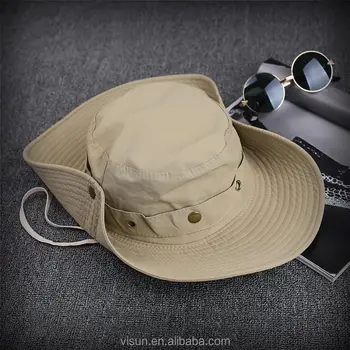 safari bucket hat with string