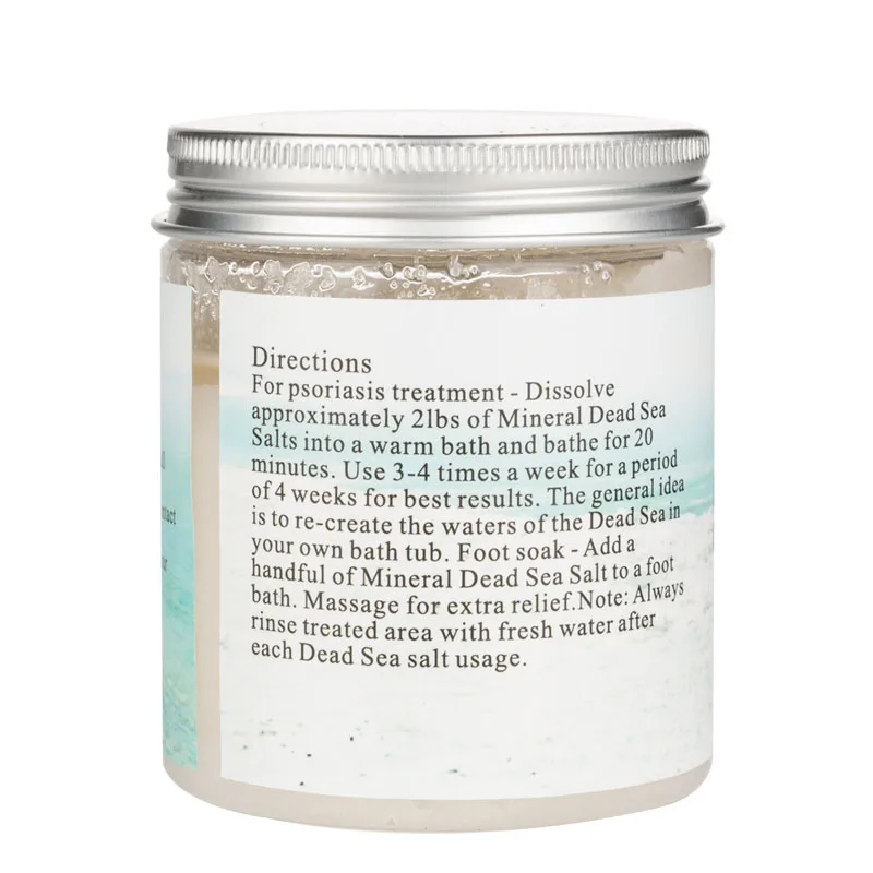 Private Label Organic Anti Acne Relaxing 100 Full Dead Sea Mineral