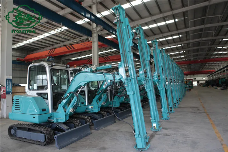 Spiral Hydraulic Piling Machine
