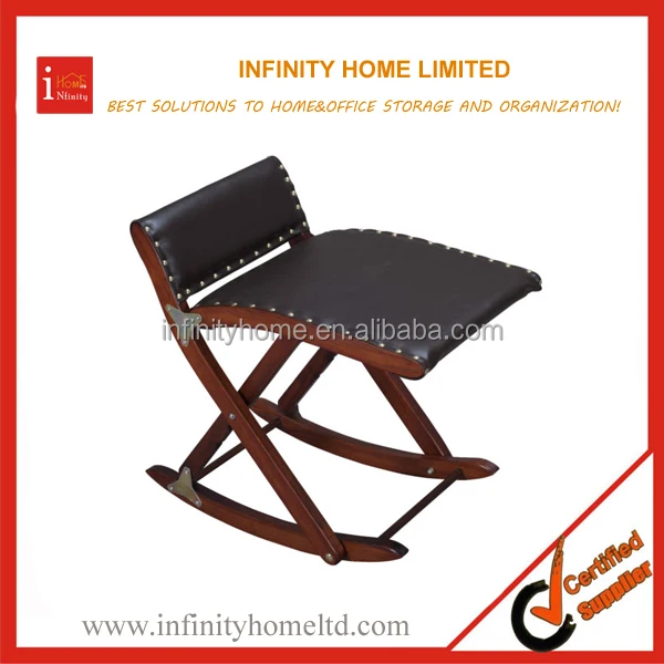 Wooden Foldable Rocking Footstool Foot Rocker Wooden Foldable Rocking Footstool Foot Rocker