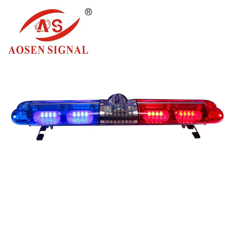 Custom 48 Ultra Bright LED Emergency Service Vehicle Strobe Lights Bars Red Blue for Police