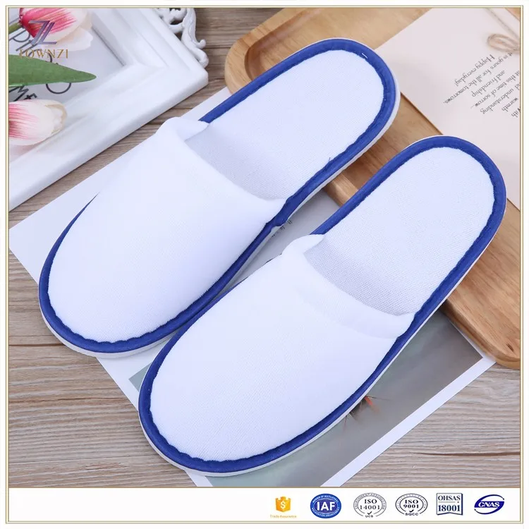 2019 New Style Luxury Las Flat Slipper White Color Terry Hotel New Style Luxury Las Flat Slipper