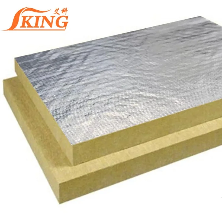 Alum Foil Faced Mineral Wool Insulation Board Buy Mineral Wool Board