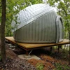 Outdoor exploration waterproof inflatable tent camping