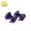 3 led lights Flashing Retractable Roller Skates Shoes without shoes 70*24 mm PU wheels