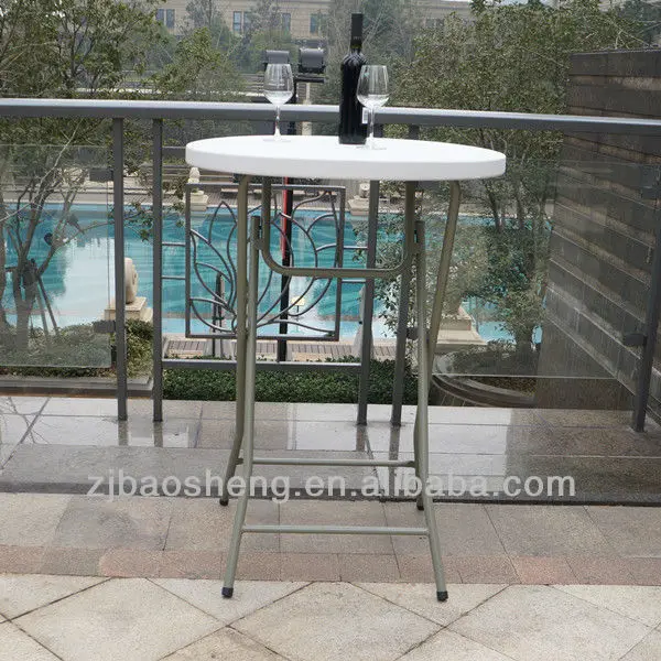 Plastic High Top Bar Tables Standing Round Table Buy Plastic Bar