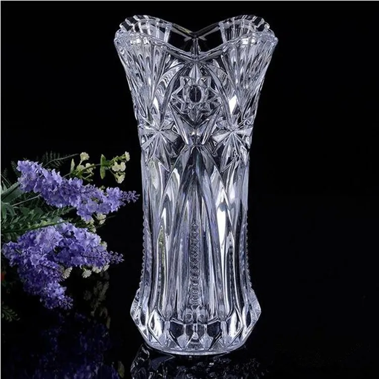Wholesale High Quality Beautiful Glass Vase For Centerpieces Table
