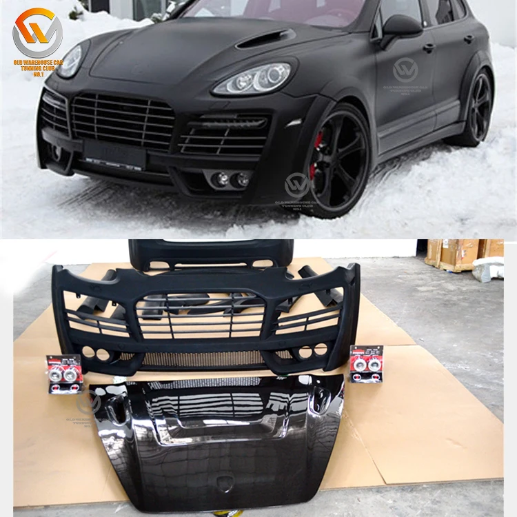 Body Kit For 1214 Porsche Cayenne 958 Ta Style Auto Parts Car Bumpers