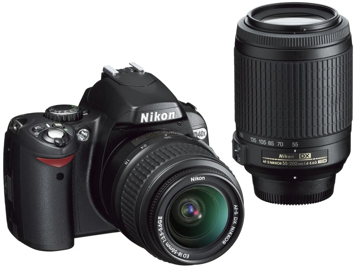 Get Quotations · Nikon D40X DSLR Camera with 18-55mm f/3.5-5.6G ED II
