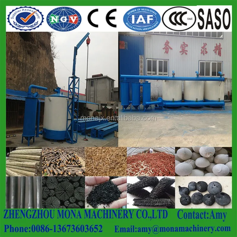 Horizontal Activated Rotary Machine Coal Retort Oven Kiln Briquette