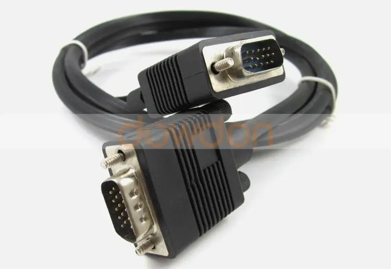 1m 2m 5m Computer Pc 15 Pin Vga Male Converter Audio Cable - Buy 5m Vga ...