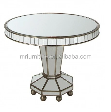 Factory Price Mirrored Round Dining Table Furniture Accent Product On Alibaba