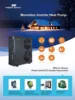 High COP R407c -25 Celsius Degree monoblock EVI inverter heat pump with good Security and stability