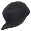 Customize high quality 5 panels red white plain baseball snapback caps blank