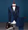 Tailor-made Elegant Royal Blue Men Wedding Suit Pant Coat Men Suit Design