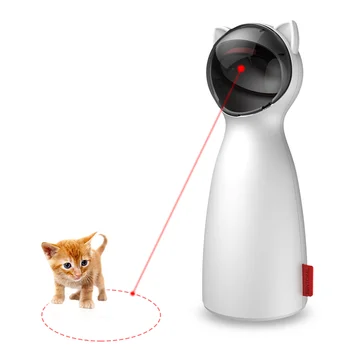 Automatic Rotating Laser Pet Cat Toy Interactive Fun For Cats Exercise ...