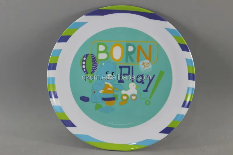 20cm Melamine Kid's Plate Cake plate snacks plate