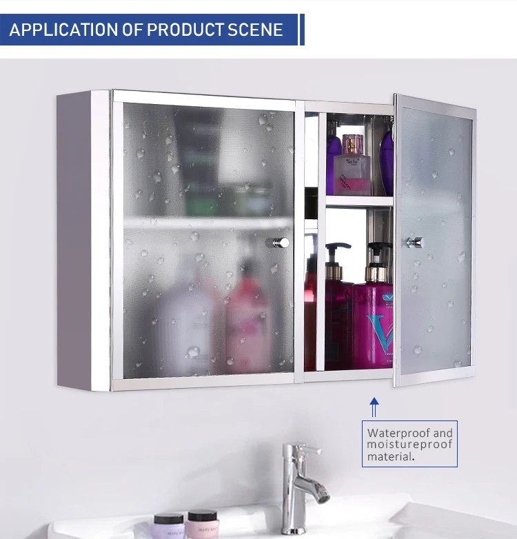 Modern Duvara Monte Lavabo Paslanmaz Çelik Mutfak Depolama Dolabı Modern Duvara Monte Lavabo Paslanmaz Çelik Mutfak Depolama Dolabı
