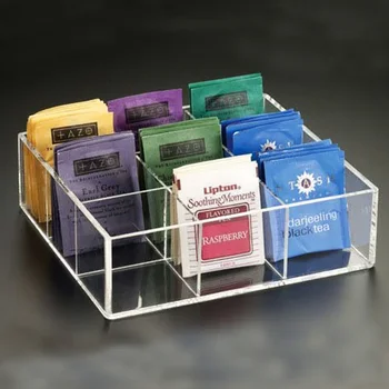 Homemade Acrylic Desktop Tea Bag Ng Storage Organizer Box Homemade Acrylic Desktop Tea Bag Ng Storage Organizer Box