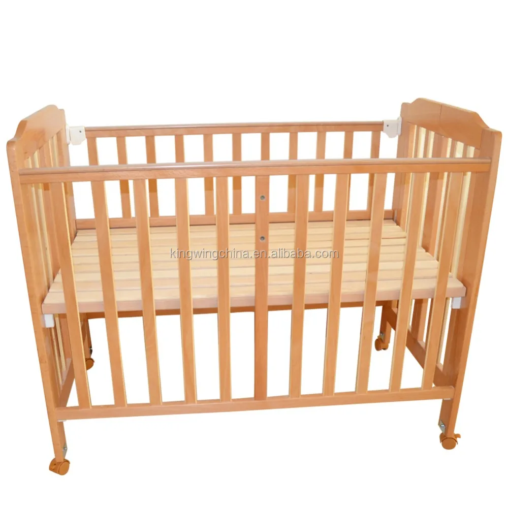 Nz Solid Wooden Foldable Nursery Cot Bed Buy Solid Pine Baby Cot Beds