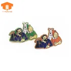 Bot&atilde;o emblemas irlanda crach&aacute; 3d personalizado para bolsa ou carteira