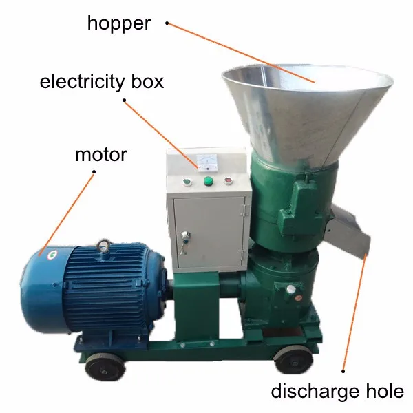 Small Automatic Chicken Feed Making Machine Animal Feed Pellet Machine