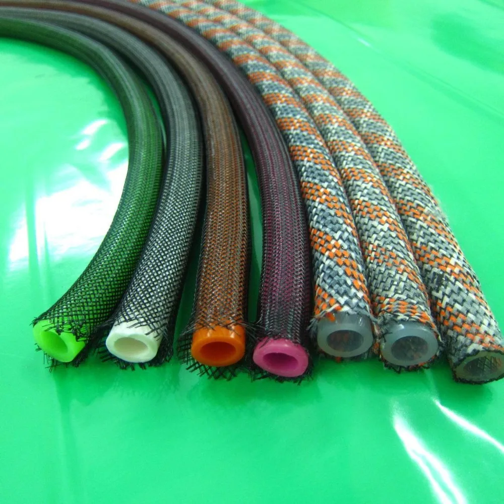 PET Braided Sleeving Expandable Flexible Cable Sleeve Braids Polyester 30 Colors 