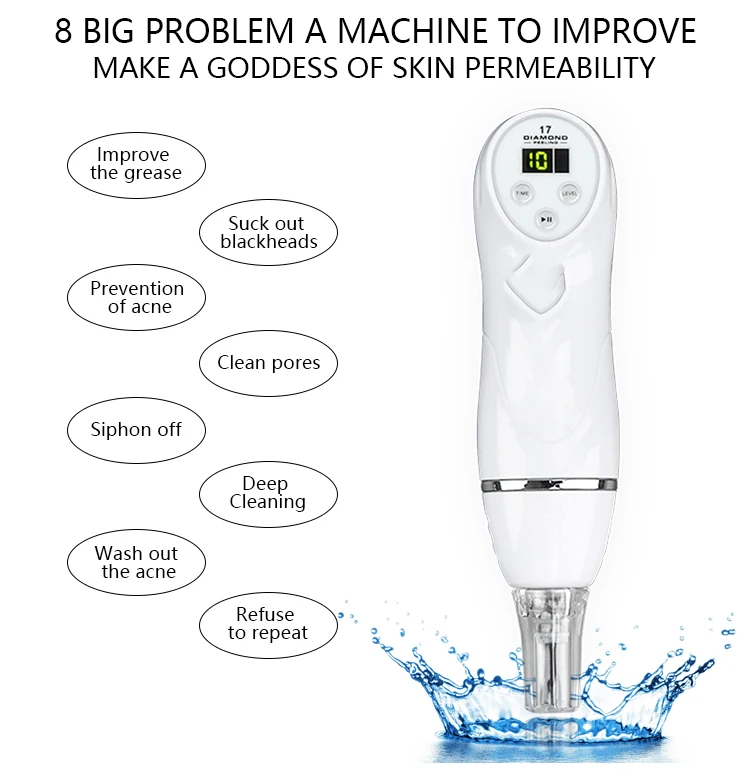 High quality good black head vacuum electric blackhead acne remover