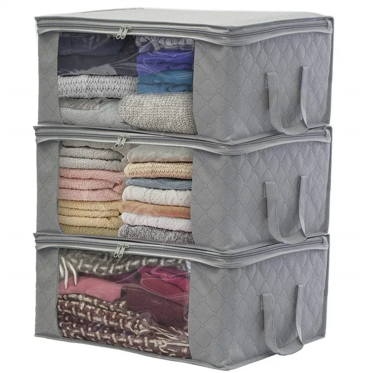 Large Blanket Storage Organizer Bag For Clothes Buy Under Bed Storage