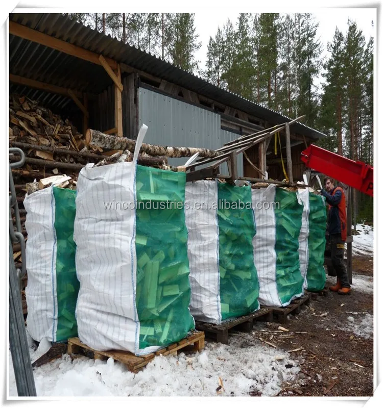 large mesh firewood bags