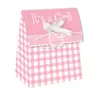 Creative Converting Baby Shower Girl Gingham 12 Count Die Cut Favor Bags