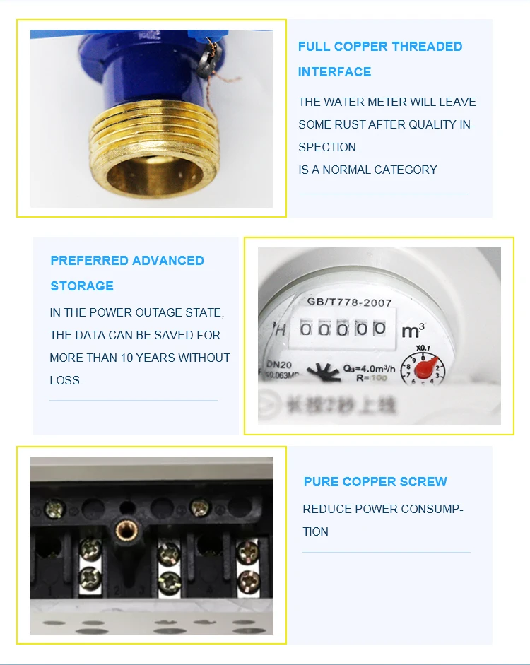 China manufacturer Smart meter Lora Wireless Residential gas Water Meter - ANKUX.COM