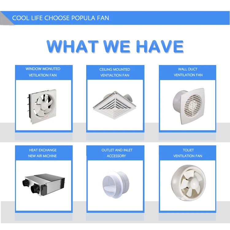 Mixed Flow Duct Fan, Plastic, 110-127V 60Hz, Full ABS Plastic - detail 8