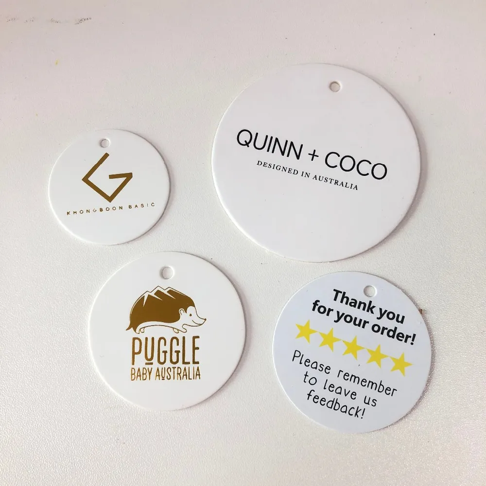 Custom Embossed Letterpress Hang Tags Rounded Cornerssmall Tags Buy