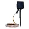 Newest SMD2835 Solar Led Strip Waterproof IP65 IP67 solar lamp lighting Tape Ribbon Outdoor lighting decoration