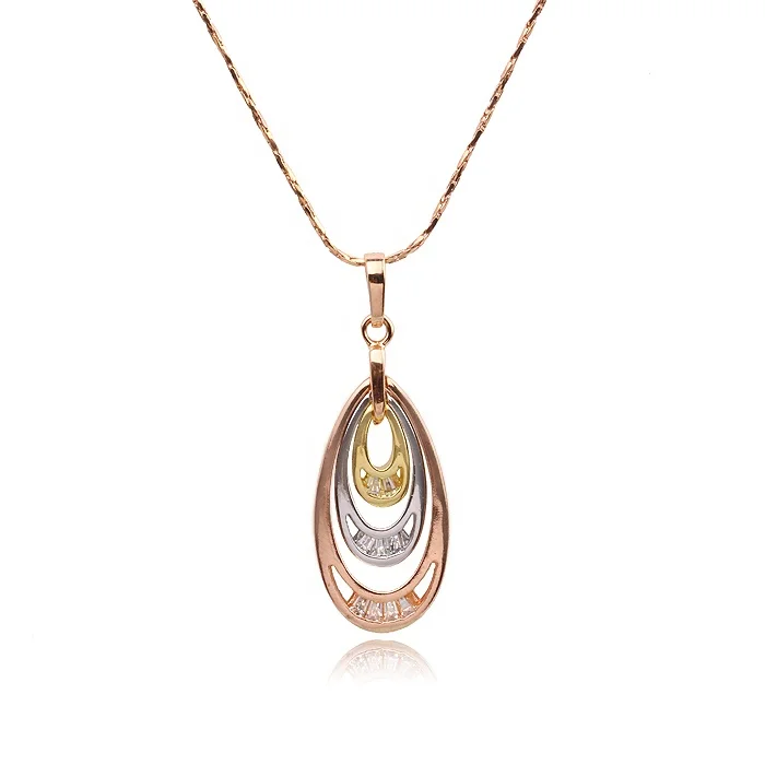 30926 Xuping elegant best selling simple shape multi color gold scalar energy pendant