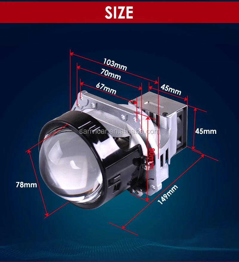 Фара дальнего света линза. Bi led линзы 3 дюйма. ПТФ линза 2.5" bi led Lens AES. Линза в ПТФ 20w bi led круглый. Led линзы Sanvi.