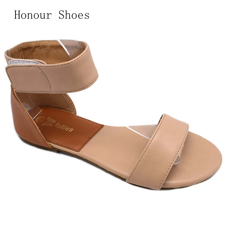 The Latest Design Fashion Girl Sandals Ankle Strap Flat Sandals Buy Laser Buckle Ankle Strap With Sandals Personality Sandals Product On Alibaba Com