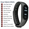 P625 Smart Watch Sport Waterproof Bluetooth Heart Rate Blood Pressure Oxygen Wrist Smartwatch for Xiao mi Android IOS Ph