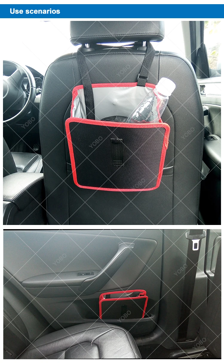 neoprene car trash bag