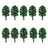 10Pcs 7cm Mode Trainl Trees Micro Landscape Decoration for Ho Architecture scale model
