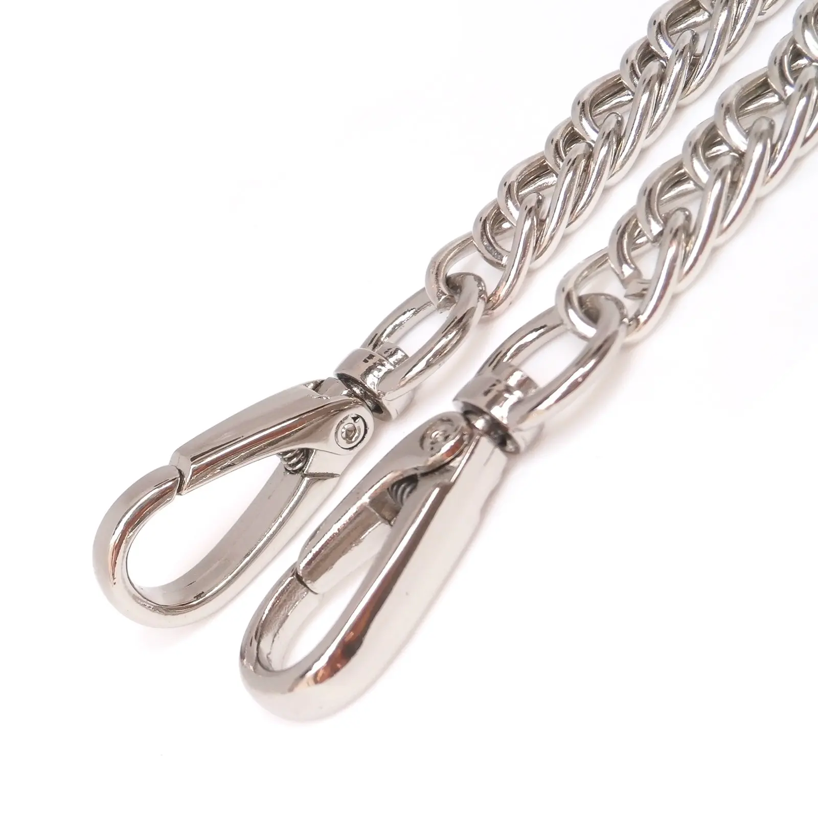 Handbag Handles Suppliers Uk Find Get Quotations Diy Top Grade 10mm Width Silver Flat Metal Iron Chains Handbag Accessories Purse Handles