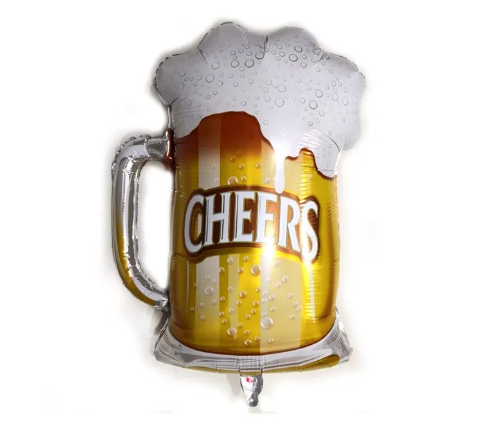 Large Beer Balloon Inflatable World Cup Decorations Foam Bottle Balloon