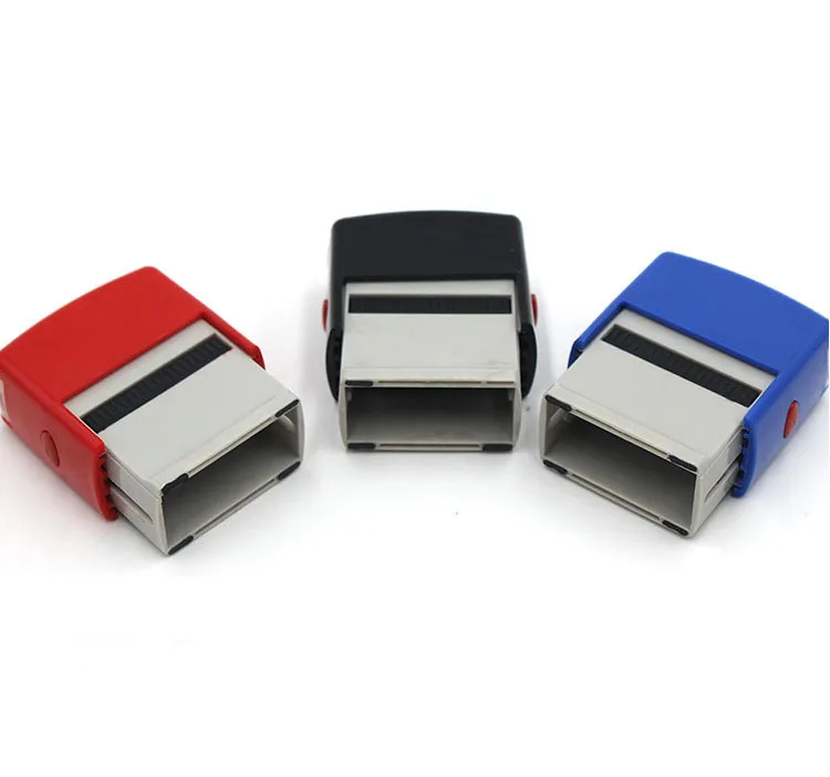 

Self Inking tamp,100 Pieces, Red blue black