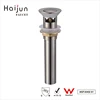 Haijun China Factory Push Down Pop-Up Bathtub Overflow Shower Drain