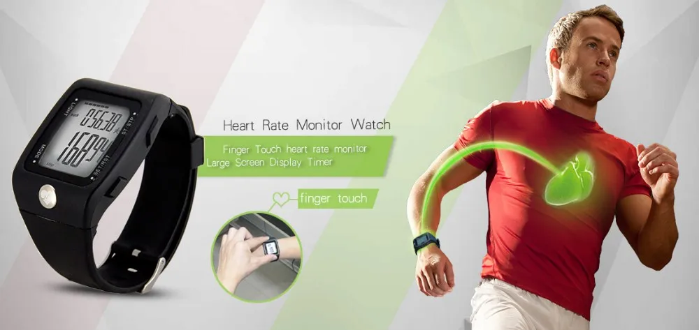 fitness watch with timer