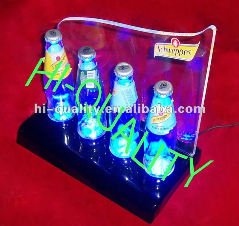 Fashion Acrylic Cigarette Dispenser Floor Display / Led Acrylic Display Stand For 40 Cases
