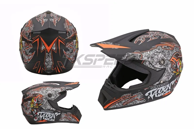 2016 New Top Quality Capacity Motorcycle Off Road Full Face Helmet