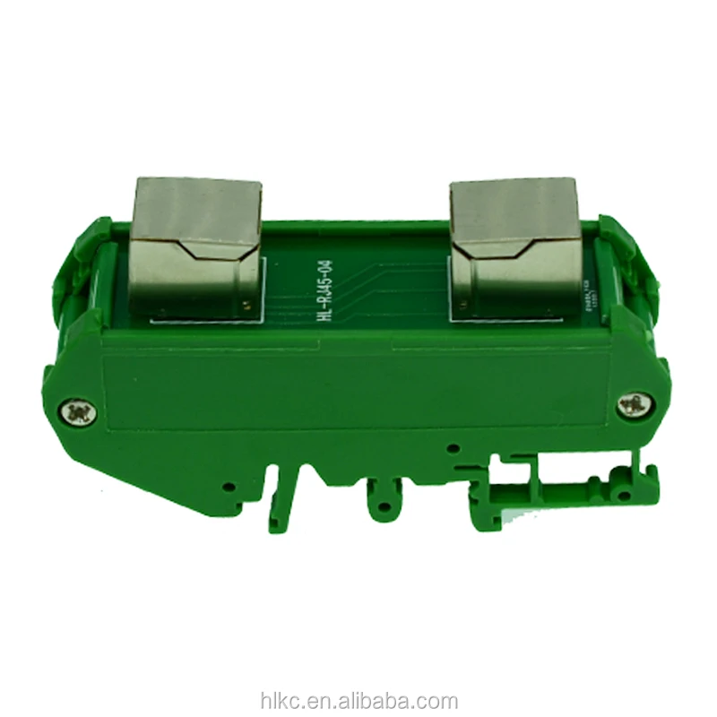 Wholesale DIN Rail Mount RJ45 Module,RJ45 8P8C Breakout